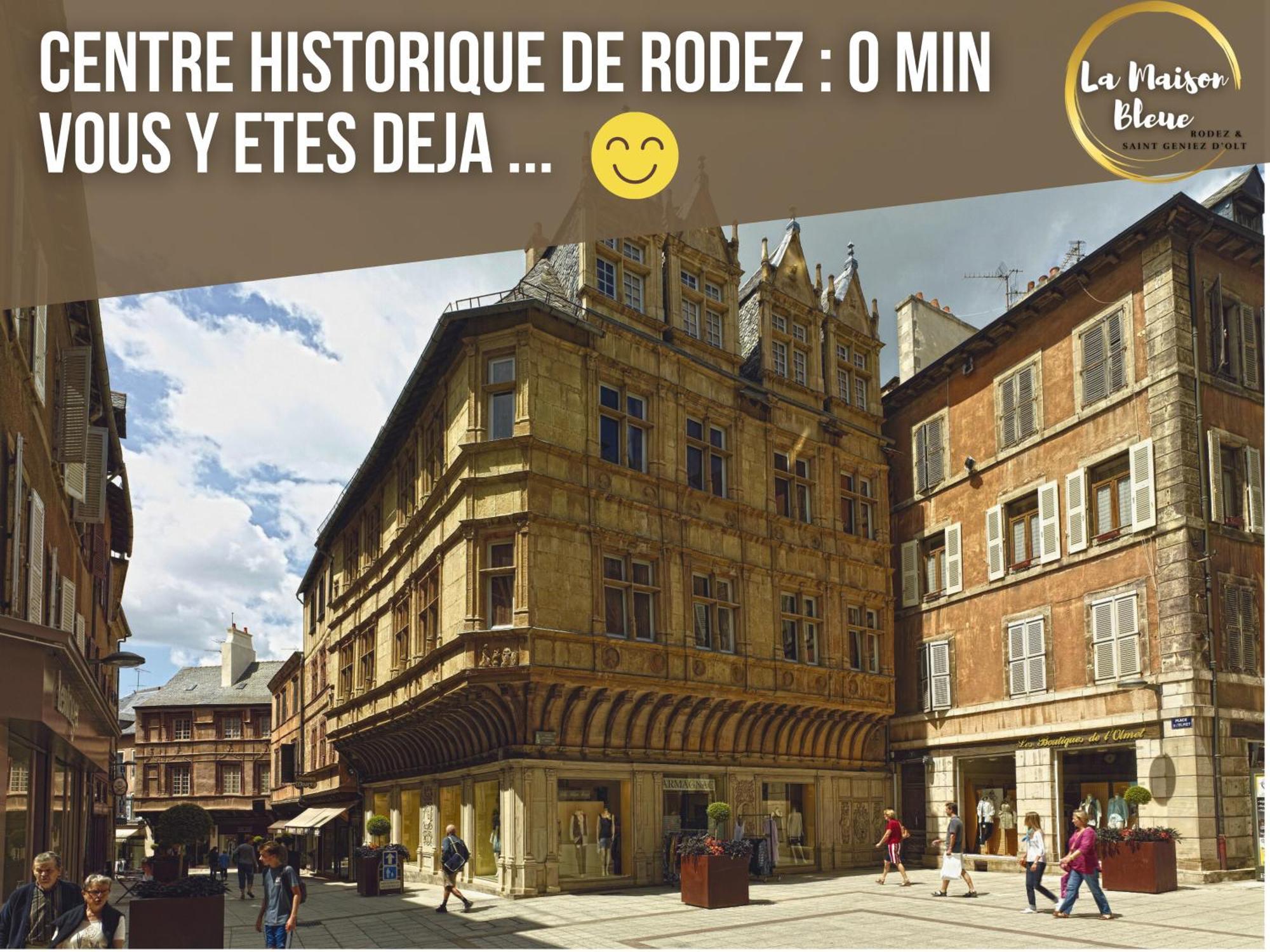 La Maison Bleue, Suite Rodez Exteriör bild
